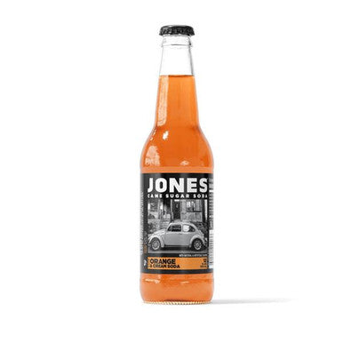 Jones Orange & Cream Soda Syrup 3 Gallon Bag in Box - Delicious Orange Flavor