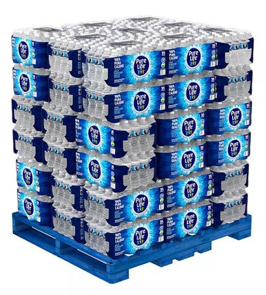 Pure Life Natural Spring Purified Bottled Water, 500ml, 24/CASE(84 Cases Per Pallet)
