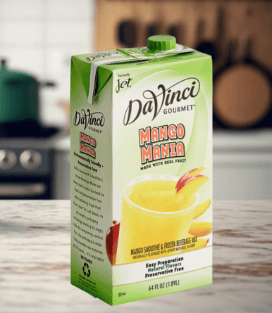 DaVinci Gourmet  Mango Mania Real Fruit Smoothie Mix 1.89L (6/case)