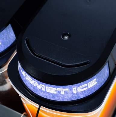 Bunn Ultra NX White Stainless Steel Double 3 Gallon Slushy Machine