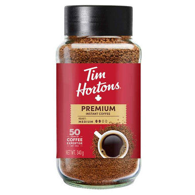 Tim Hortons Premium Instant Coffee, Medium Roast, 300 g