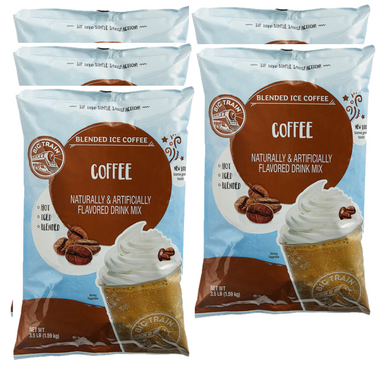 Big Train 3.5 lb. Original Blended Ice Coffee Mix  Pack of 5