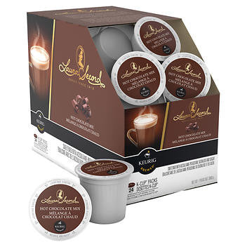 Laura Secord Hot Chocolate Mix K-Cup Pods - 96 Pods - Indulgent and Comforting Chocolate Delight