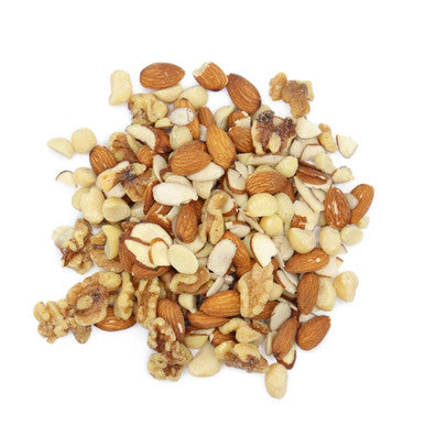 Deluxe Raw Mixed Nuts - Bulk - 25 lb. Case