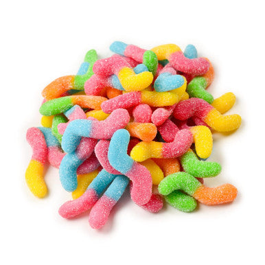 Gummy, Sugar Free Worms - 28 lb. Case