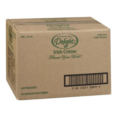International Delight Irish Cream Coffee Whitener | 13ML/Unit, 288 Units/Case
