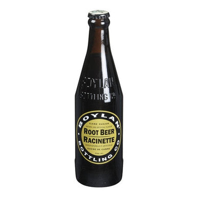 Boylan's Root Beer Soft Drink, Glass | 355ML/Unit, 24 Units/Case