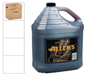Allens Vinegar Malt 5L/1.32 Gallon (2/Case) - Canadian Made