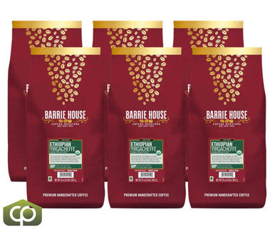 Barrie House 2 lb. 6/Case Fair Trade Organic Ethiopian Yirgacheffe Coffee