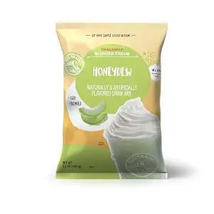 Big Train 3.5 lb. Dragonfly Honeydew Classic Blended Creme Frappe Mix (5/Case)