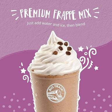 Big Train 3.5 lb. Irresistible Caramel Latte Blended Ice Coffee Mix (5/Case)