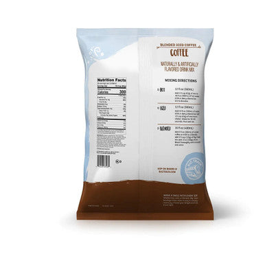 Big Train 3.5 lb. Original Blended Ice Coffee Mix - Classic Specialty (5/Case)