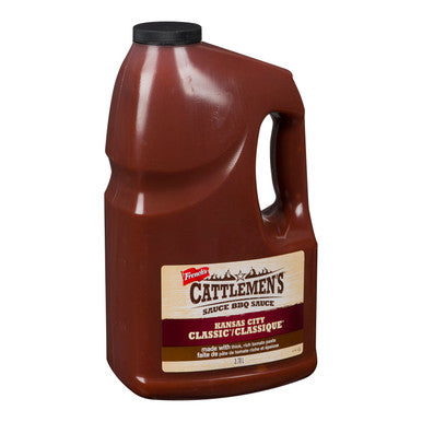 Cattleman's Classic Kansas City Style Barbeque Sauce | 3.78L/Unit, 2 Units/Case