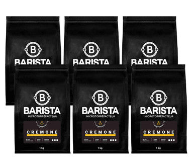 CafÃ© Barista CREMONE Medium Blend Coffee Beans - 1 Kg 2.2 lbs (6/Case)