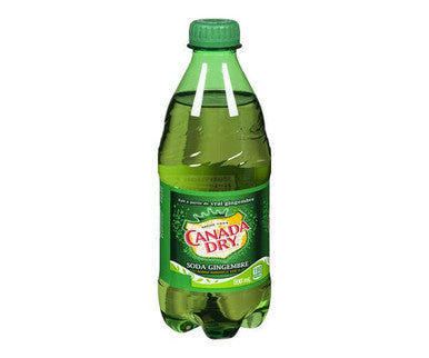 Canada Dry Soda Ginger Ale 500 ML/16.91 ounces (24/Case)