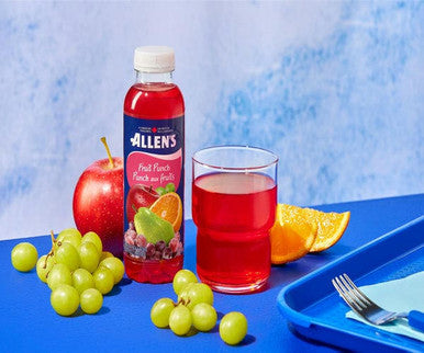 Allens Juice Fruit Punch Cocktail 300 ML/10 ounces (24/Case) - Canadian Made