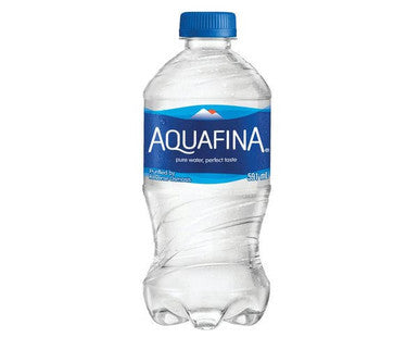 Aquafina Water Bottled Plastic 591 ML/19.98 ounces (24/Case)