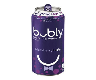 Bubly Water Sparkling Blackberry 473 ML/16 ounces (12/Case)