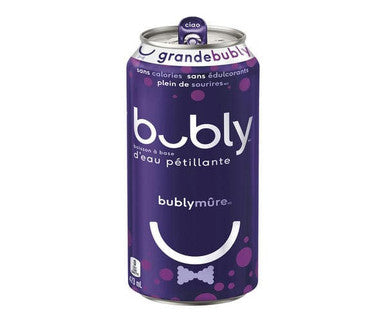 Bubly Water Sparkling Blackberry 473 ML/16 ounces (12/Case)