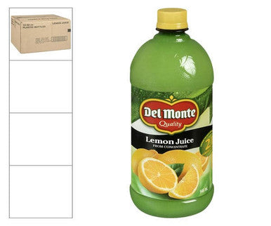 Delmonte Juice Lemon Concentrate 946 ML/31 ounces (12/Case)