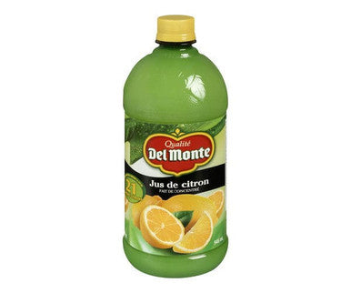Delmonte Juice Lemon Concentrate 946 ML/31 ounces (12/Case)