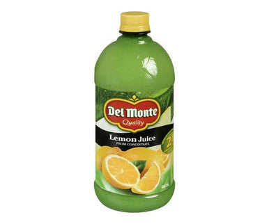 Delmonte Juice Lemon Concentrate 946 ML/31 ounces (12/Case)