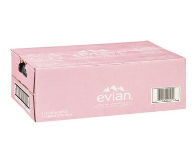 Evian Mineral W Water Bottled 330 ML/11 ounces (24/Case)- Premium Hydration