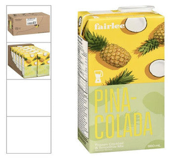 Fairlee Juices Drink Mix Pina Colada 960 ML/32 ounces (12/Case)