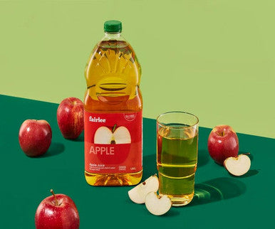 Fairlee Juices Juice Apple Pure 1.89 L/63 ounces (6/Case) - Canadian Made