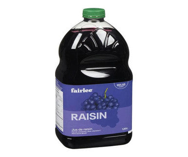 Fairlee Juices Juice Grape 1.89 L/63 ounces (6/Case) - Canadian Made