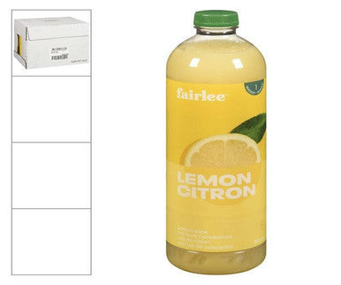 Fairlee Juices Juice Lemon Not From Concentrate 950 ML/32 ounces (12/Case)