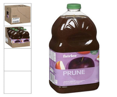 Fairlee Juices Juice Prune Apple Blend 1.89 L/63 ounces (6/Case) - Canadian Made
