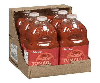 Fairlee Juices Juice Tomato Cocktail 1.89 L/63 ounces (6/Case) - Canadian Made