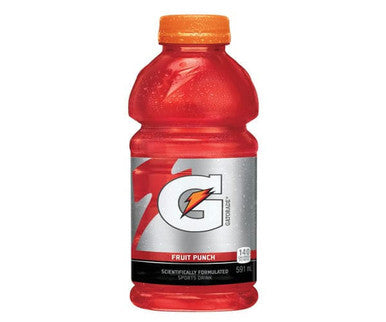 Gatorade Drink Fruit Punch 591 ML/20 ounces (12/Case)