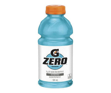 Gatorade Drink Glacier Zero Freeze 591 ML/20 ounces (12/Case)