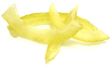 Glazed Lemon Peel Bulk Food Service 22 lbs/9.97 kgs