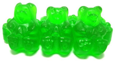 Green Apple Gummy Bears Bulk Food Service 20 lbs/9.07 kgs