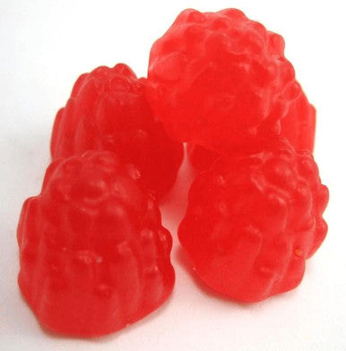Gummy Red Raspberries Bulk Food Service 30 lbs/13.60 kgs