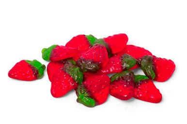 Gummy Strawberries Bulk Food Service 30 lbs/13.60 kgs