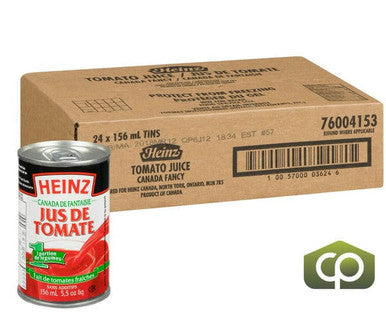 Heinz Juice Tomato 156 ML/5.2 ounces (24/Case) | Pure Tomato Goodness