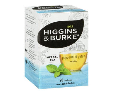 Higgins & Burke Peppermint Herbal Tea 14 oz/20 CT (6/Case)