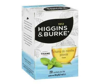 Higgins & Burke Peppermint Herbal Tea 14 oz/20 CT (6/Case)