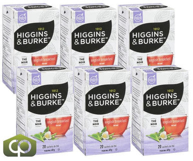Higgins & Burke English Breakfast Tea 1.4 oz/20 CT (6/Case)
