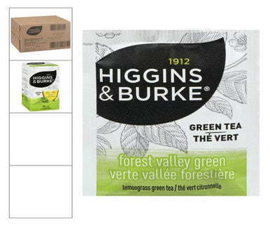 Higgins & Burke Green Forest Valley Green Tea 20 CT (6/Case) Smooth Green Tea