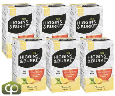 Higgins & Burke Lemon Treetop Black Tea 20 CT (6/Case)