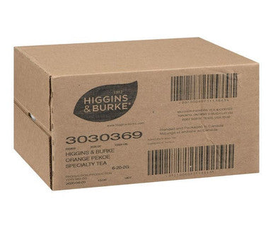 Higgins & Burke Orange Pekoe Tea 1.14 oz/20 CT (6/Case) Bold and Brisk Black Tea