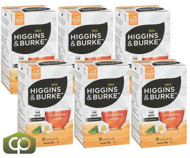 Higgins & Burke Decaf Orange Pekoe Tea 1.4 oz/20 CT (6/Case)
