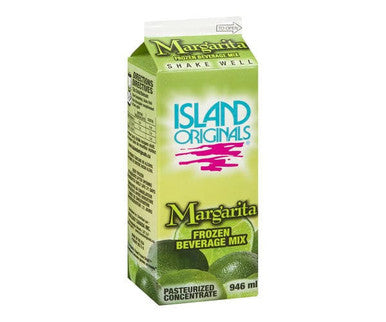 Island Original Drink Mix Margarita FROZEN-32 OZ (12/Case) All-Natural