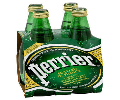 Perrier Natural Sparkling Water, 330ml/11oz (24 Pack) - Crisp and Refreshing