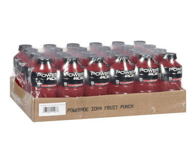 Powerade Drink Fruit Punch ION4 591 ML/20 ounces (24/Case)
